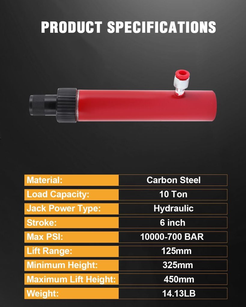 12v hydraulic pump and ram