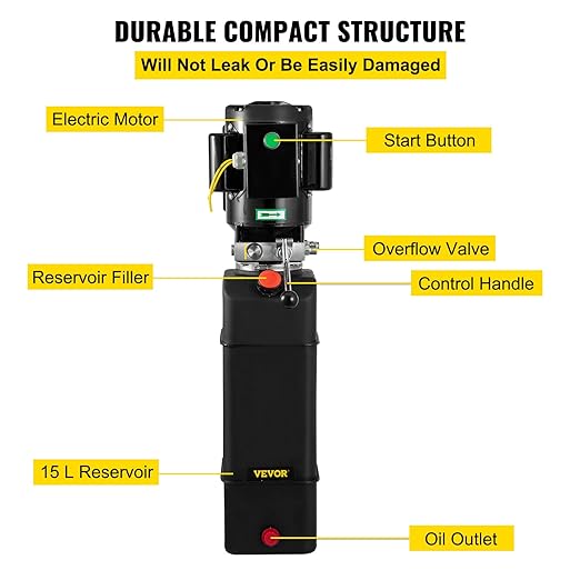 lightweight high speed hydraulic pump 3450 rpm