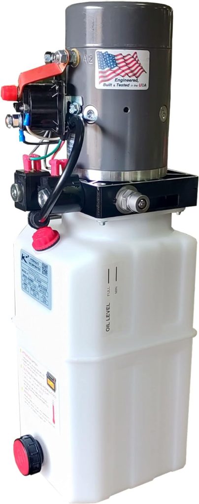 12v double acting hydraulic pump