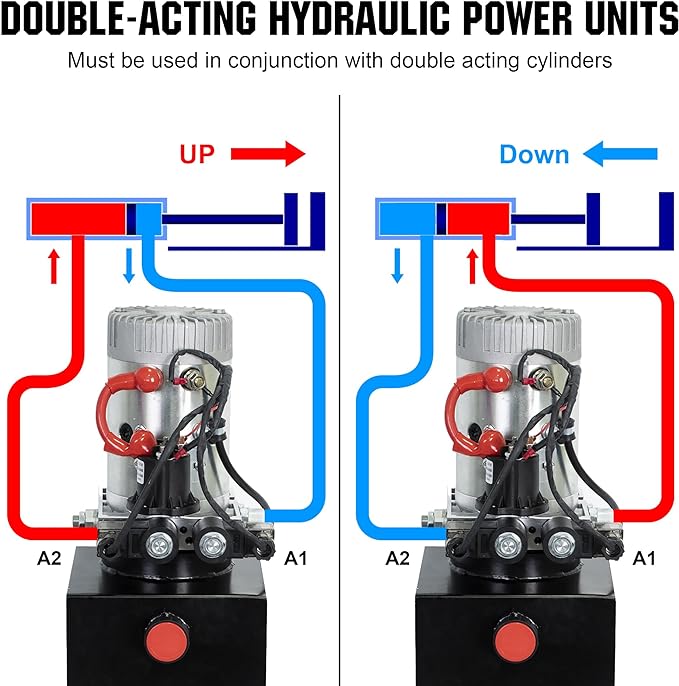 small 12vdc hydraulic pump