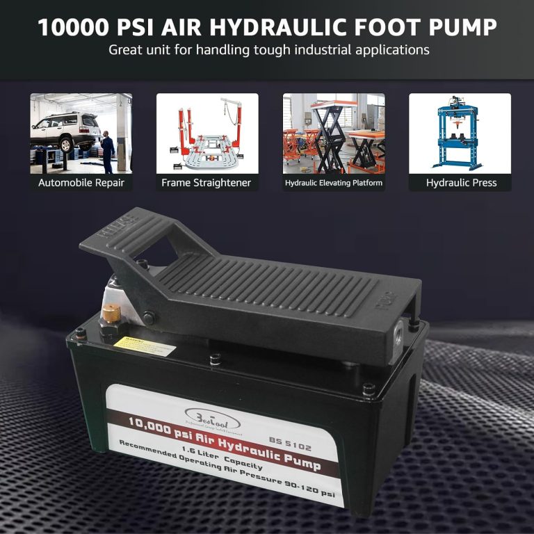 10000 PSI Foot Operated Air Hydraulic Pump