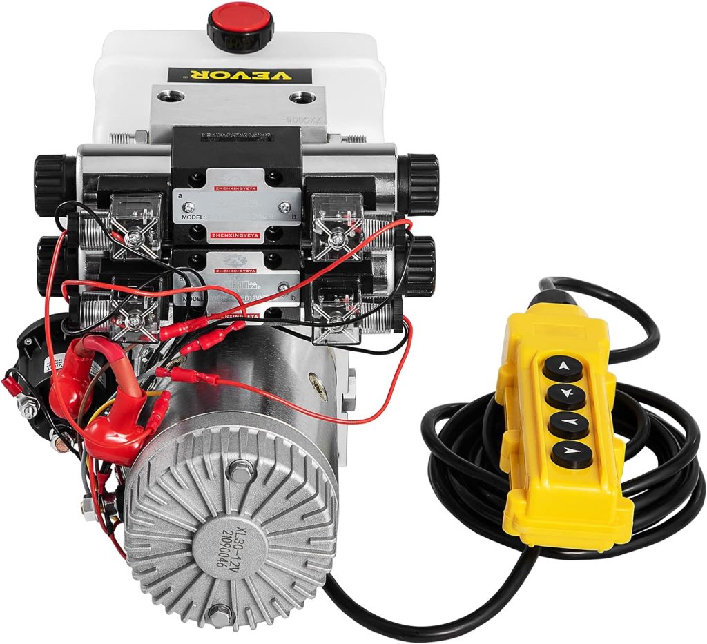 12V DC Hydraulic Power Pump with 4.5Liter 