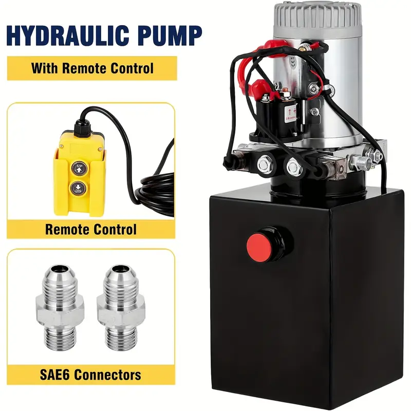 12 volt hydraulic pump and reservoir