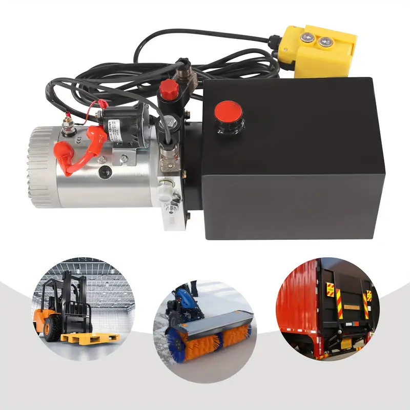 snow plow hydraulic pump