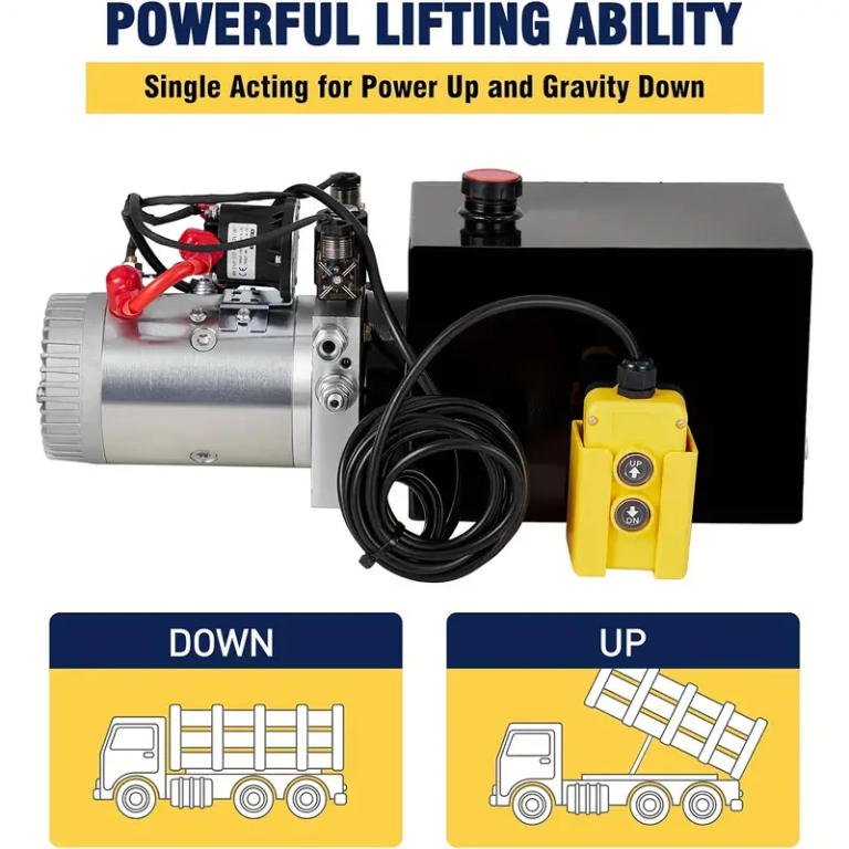 Heavy-Duty Iron Hydraulic Pump – Single-Action Efficiency