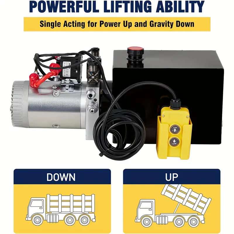 single stage hydraulic pump