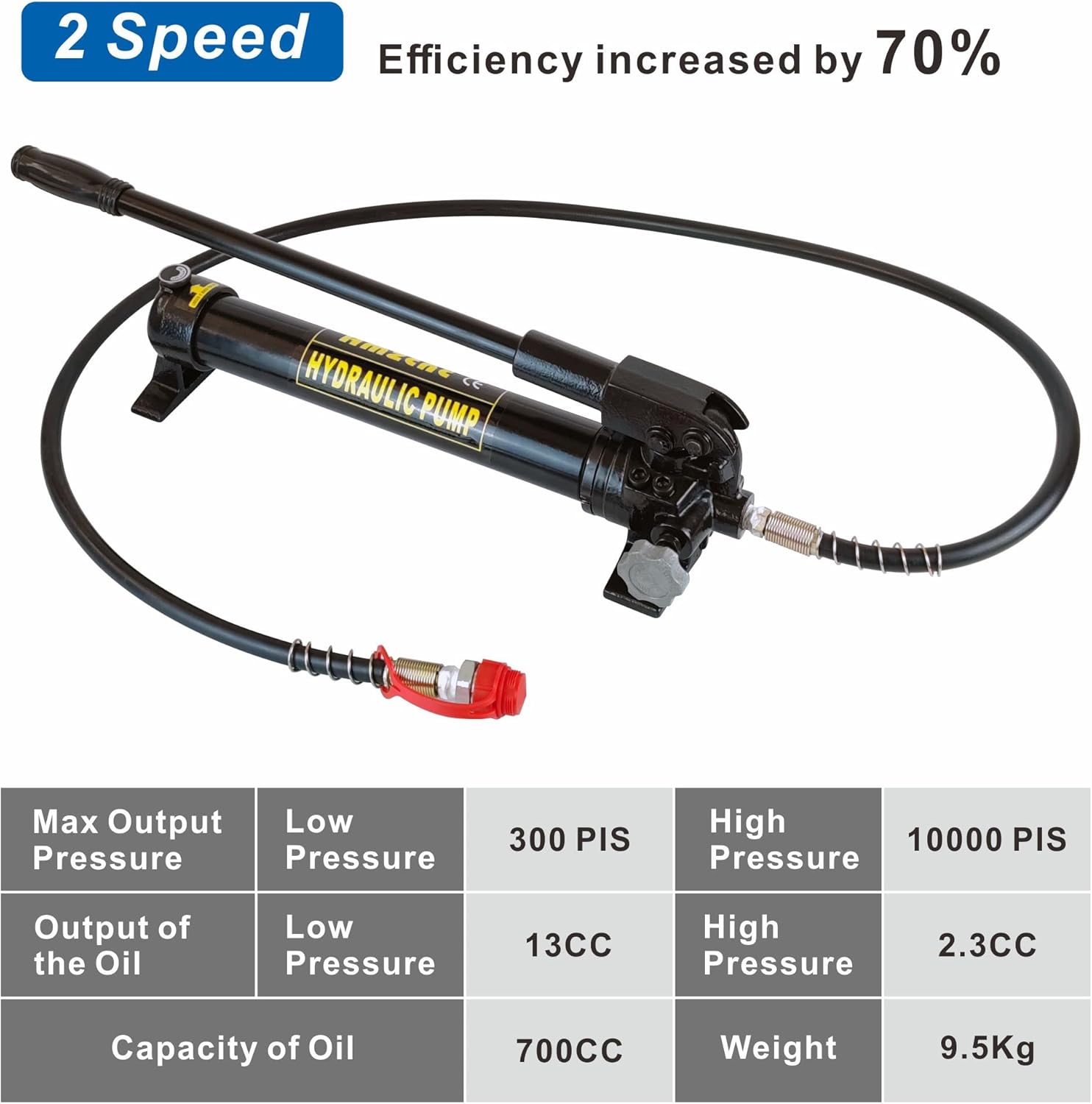 10 ton air hydraulic pump