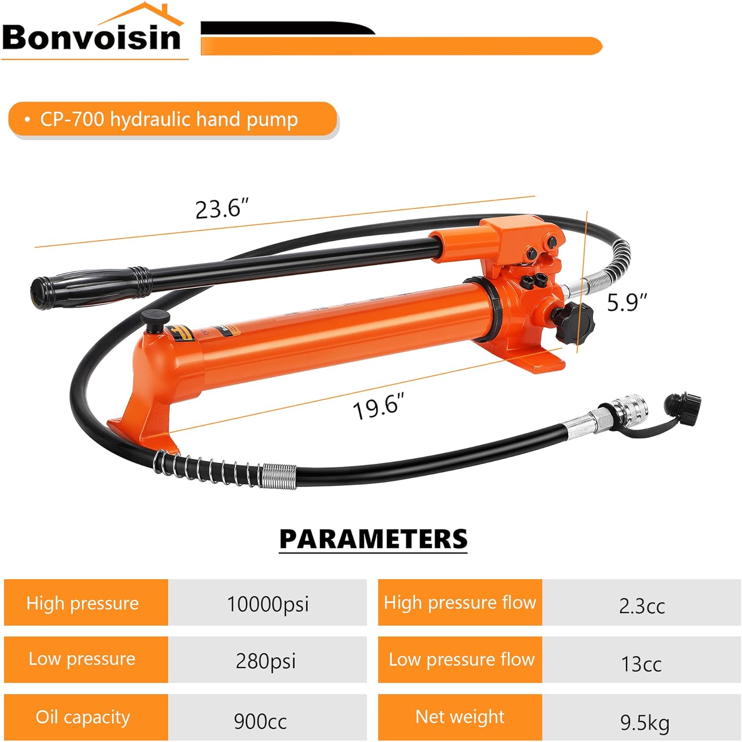 hydraulic hand pump 10000 psi