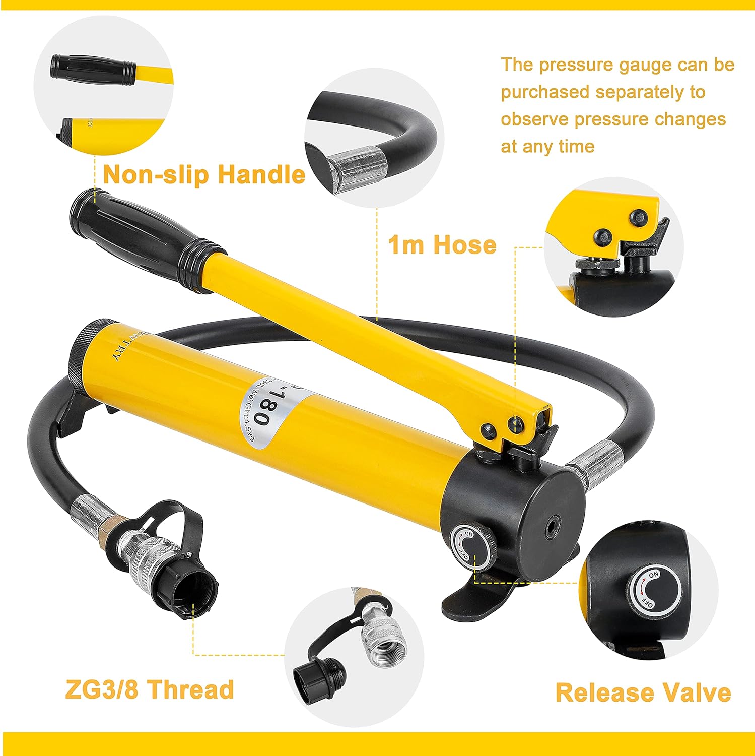 hydraulic hand pump bender